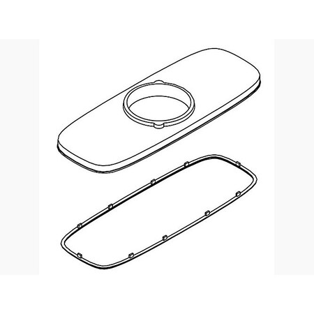 Kohler Kit, Three Hole Escutcheon K-1430548-2MB